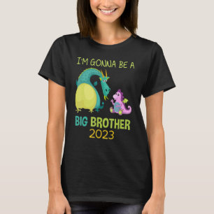 Camiseta Vou ser um grande Dragão de Meninos do Irmão 2023