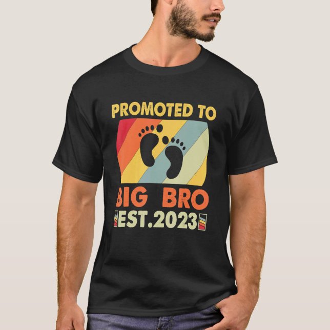 Camiseta Vou ser um grande irmão 2023 promovido ao Big (Frente)