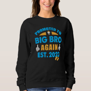 Camiseta Vou ser um grande irmão de novo 2023 Big Bro A