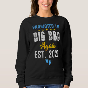 Camiseta Vou ser um grande irmão de novo 2023 Big Bro A