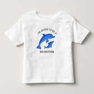 Camiseta Vou ser um irmão mais velho   Golfinhos