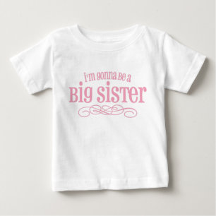 Camiseta Vou ser uma irmã grande