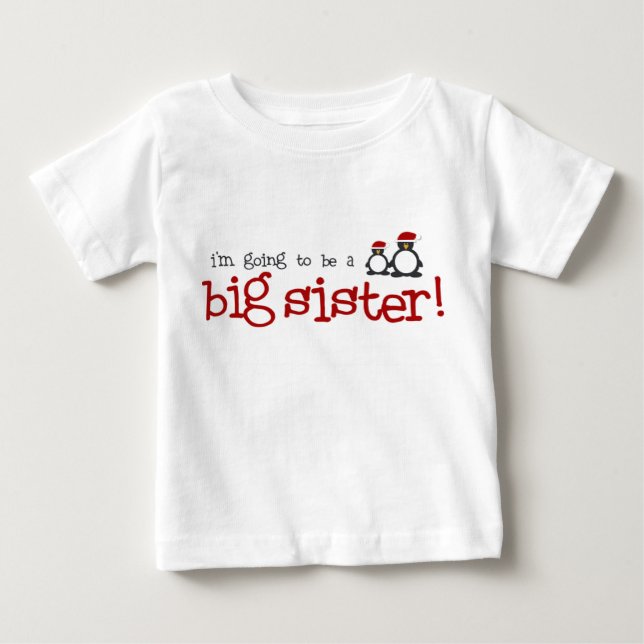 Camiseta Vou ser uma irmã mais velha (Frente)