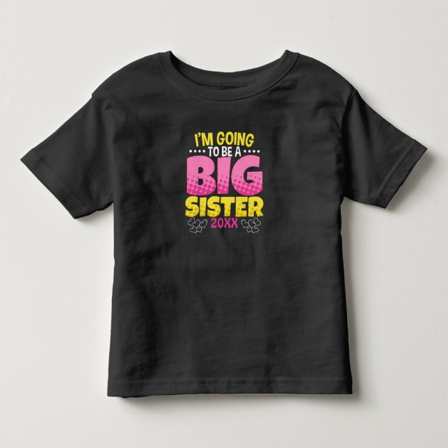 Camiseta Vou Ser uma Irmã Mais Velha (Frente)