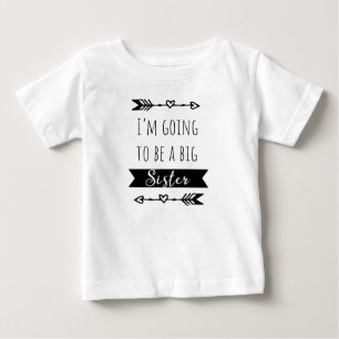 Camiseta Vou ser uma irmã mais velha