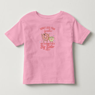 Camiseta Vou Ser Uma Irmã Mais Velha 2023 Revelação de Grav