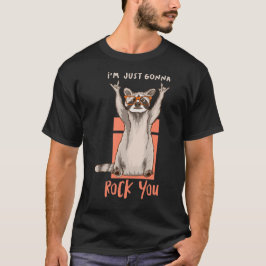 Camiseta Vou só te balançar, seu dote engraçado da Racoon