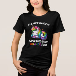 Camiseta Vou Superar, Só Preciso Ser Dramático(a) Primeiro