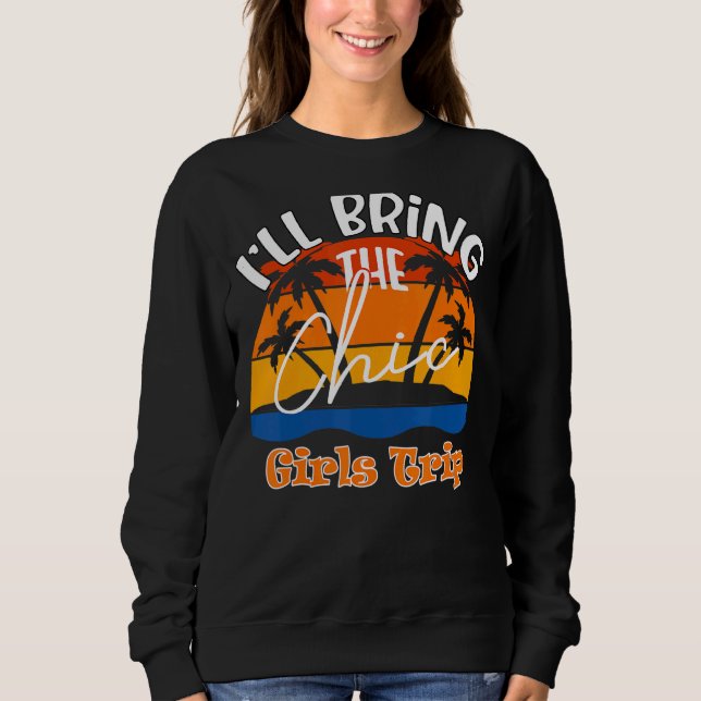 Camiseta Vou Trazer A Viagem Das Meninas Chic (Frente)