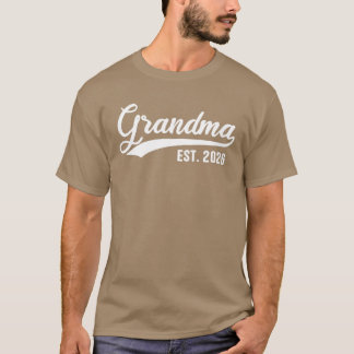 Camiseta Vovó 2026 Avó Est 2026 Vovó Est 2026