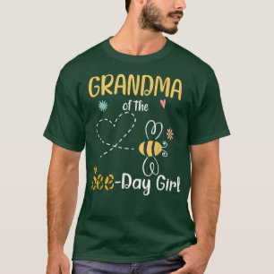 Camiseta Vovó Abelha Festa de aniversário Correspondente