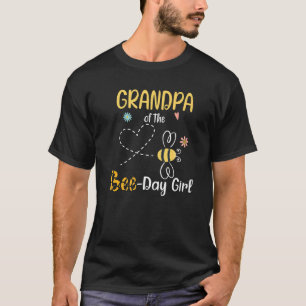 Camiseta Vovô Abelha Festa de aniversário Correspondente à