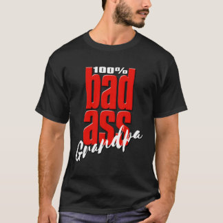 Camiseta Vovô Badass Gift Único do Avô
