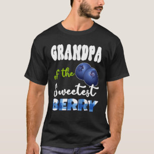Camiseta Vovô Berry primeiro aniversario Blueberry Theme Sw