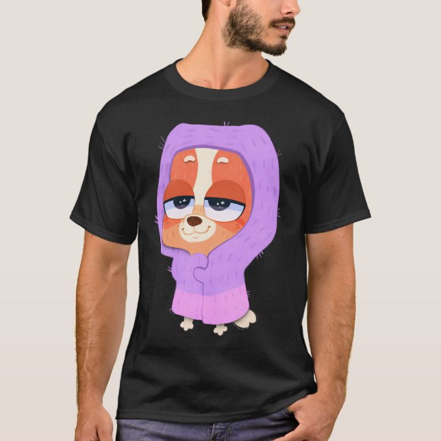 Camiseta Vovó Bingo Long Chibi (Frente)