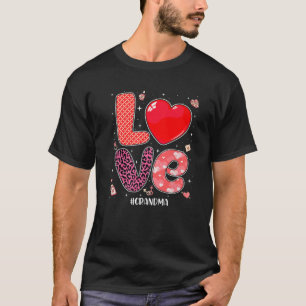 Camiseta Vovó Casal De Coração Engraçado Va