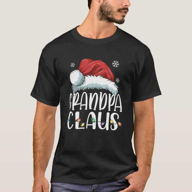 Camiseta Vovô Claus Natal Família Pajama Matando Xma (Frente)