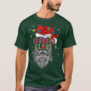 Camiseta Vovô Claus Natal Feio Santa Com Luz Masculino