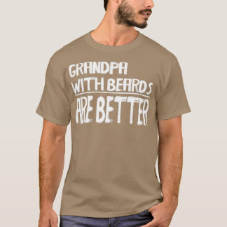 Camiseta Vovô com barba é melhor T