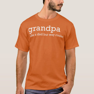 Camiseta Vovô como um pai mas muito mais legal