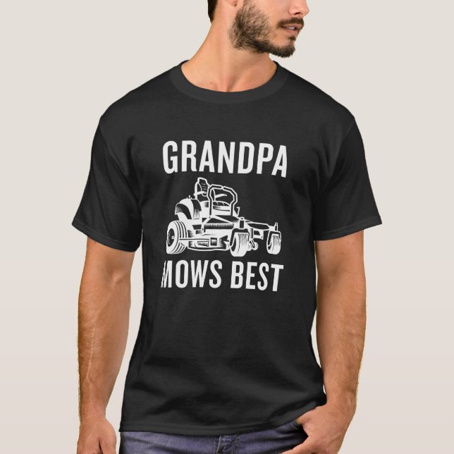Camiseta Vovô Corta a Grama Melhor (Frente)