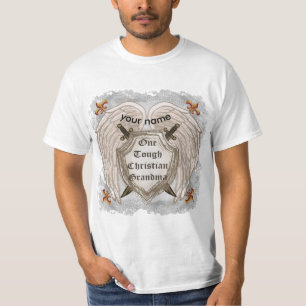 Camiseta Vovó Cristã Difícil Personalizada