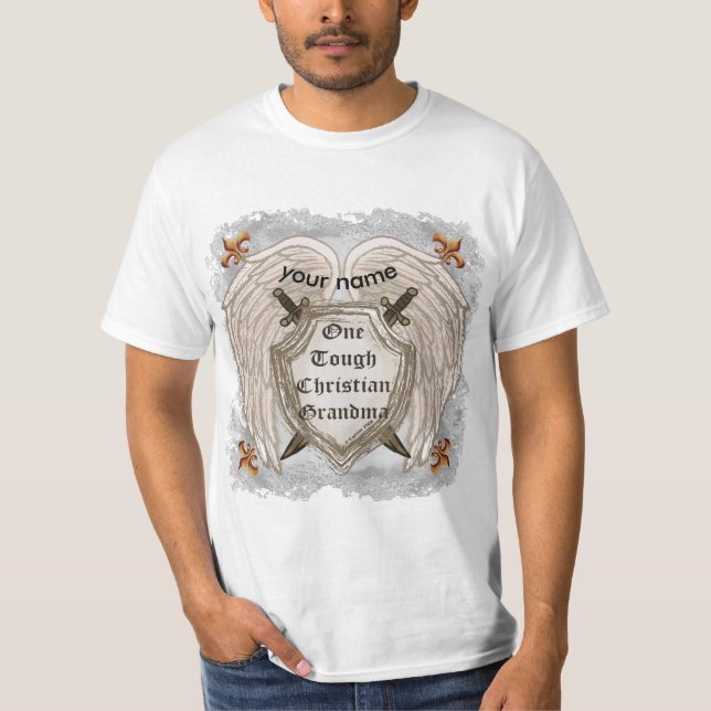 Camiseta Vovó Cristã Duro (Frente)