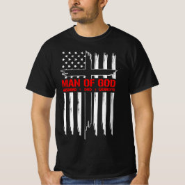 Camiseta Vovô Cristão Americano de Deus
