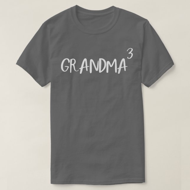 Camiseta Vovó da 3ª Vez Vovó (Frente do Design)