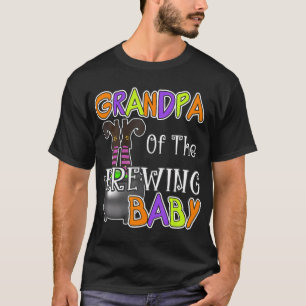Camiseta Vovô da Criação do Tema do Dia das Bruxas Bebê