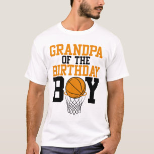 Camiseta Vovô Da Família Sketll Birthday Boy Aniversário