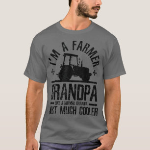 Camiseta Vovô da Fazenda de Mens - Avô Engraçado