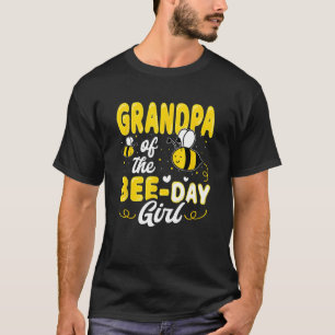 Camiseta Vovô Da Festa De Colmeia Da Bee Day