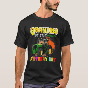 Camiseta Vovó Da Festa De Fazenda Do Aniversário Do Rapaz