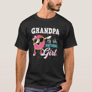 Camiseta Vovô Da Garota De Aniversário Donu Matching Family