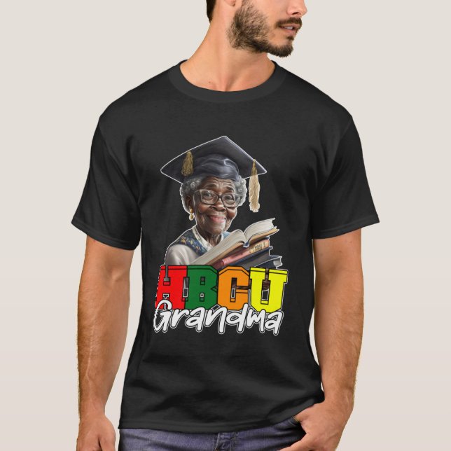 Camiseta Vovó da HBCU Roupa da faculdade histórica negra pa (Frente)