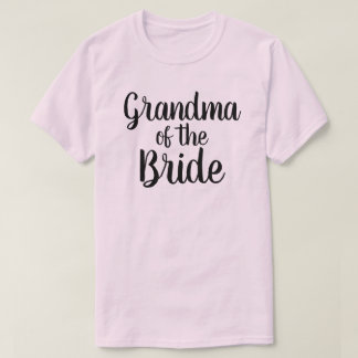 Camiseta Vovó da Noiva