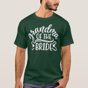 Camiseta Vovó Da Noiva Festa De Casamento E Solteiro