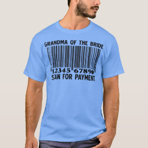 Camiseta Vovó Da Noiva Virá Para A Parte De Casamento De Pa