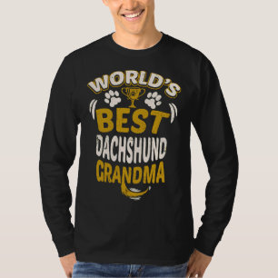 Camiseta Vovô Dachshund do Mundo