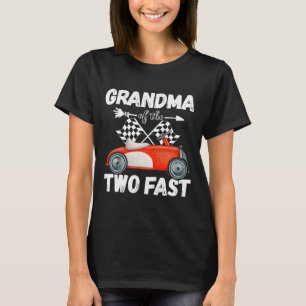 Camiseta Vovó Das Duas Rápidas 2 Curiosas segundos De Anive