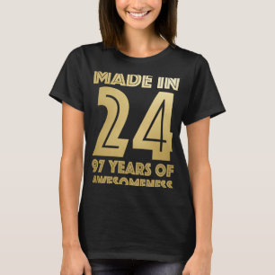 Camiseta Vovô De 97 Anos De Idade Do Homem