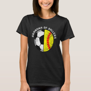 Camiseta Vovó De Ballers Soccer Vovó De Softball