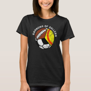 Camiseta Vovó de Ballers Softball Futebol Grand