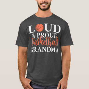 Camiseta Vovó de Basquete Louco e Orgulhosa