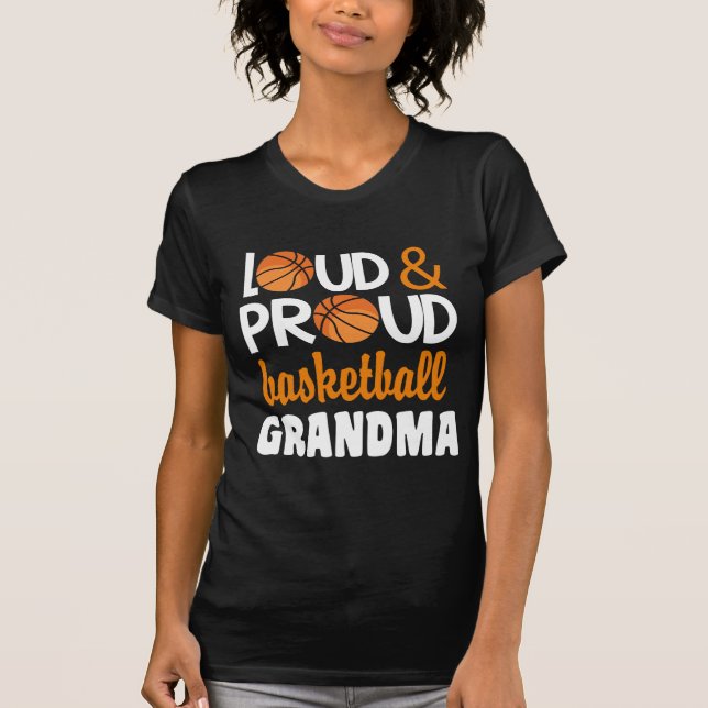Camiseta Vovó de basquete Loud Orud (Frente)
