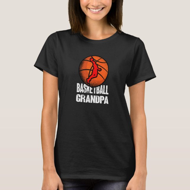 Camiseta Vovô de basquetebol feminino (Frente)