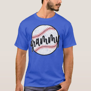 Camiseta Vovó De Beisebol Orgulhosa De Um Jogador De Beiseb