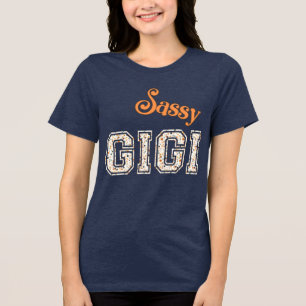 Camiseta Vovó de Bolinhas Sassy Gigi