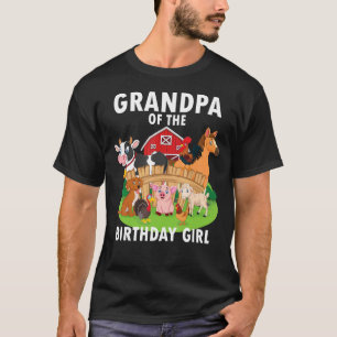 Camiseta Vovô De Fazenda De Aniversário